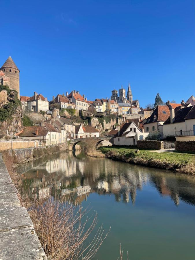 Appartement Moderne Centre Ville, 5 Personnes, 65 M2 Semur-en-Auxois Bagian luar foto